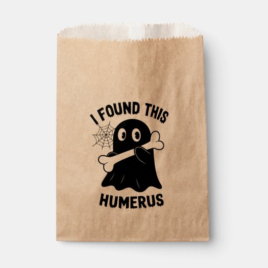 Ich fand diesen Humerus Halloween-Geist Geschenktütchen (Vorderseite)