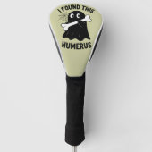Ich fand diesen Humerus Halloween-Geist Golf Headcover (Vorderseite)