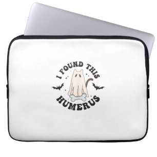 Ich fand diesen Humerus humorvoll lustigen Hallowe Laptopschutzhülle