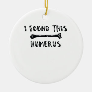 Ich fand diesen Humerus Keramik Ornament