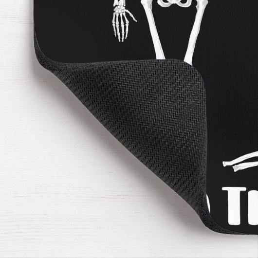 Ich fand diesen Humerus - lustiges Skelette Mousepad (Ecke)
