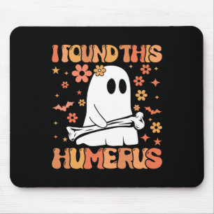 Ich fand diesen Humerus Spaß Ghost Spooky Season H Mousepad
