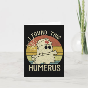 Ich fand diesen Humerus Spaß Halloween Nurse Fall  Karte