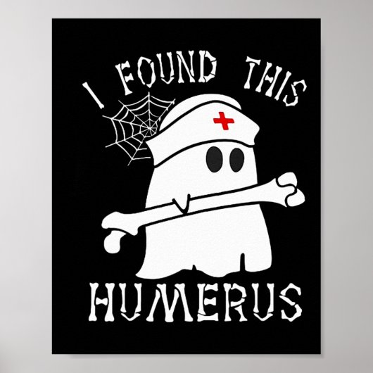 Ich fand dieses humerus Fun Ghost Nurse Halloween Poster (Vorne)