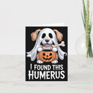 Ich fand dieses Humerus Halloween-Kostüm 1 Karte