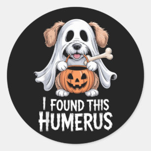 Ich fand dieses Humerus Halloween-Kostüm 1 Runder Aufkleber