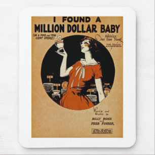Ich fand ein Million-Dollar-Baby Mousepad