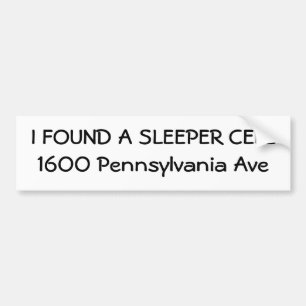 ICH FAND eine LAGERSCHWELLE CELL1600 Pennsylvania Autoaufkleber
