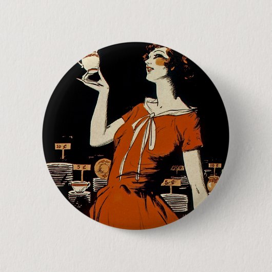 Ich fand eine Million Dollar Baby Button (Vorderseite)