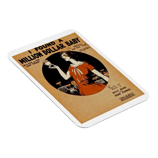 Ich fand eine Million Dollar Baby Magnet (Rechte Seite)