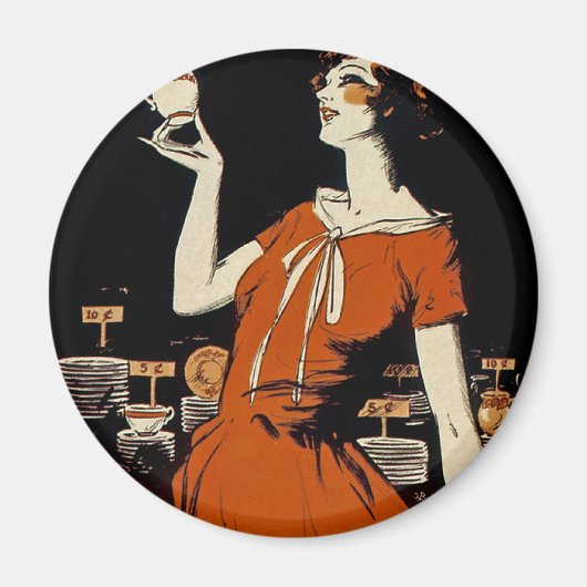 Ich fand eine Million Dollar Baby Magnet (Vorne)