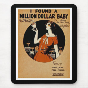 Ich fand eine Million Dollar Baby Mousepad
