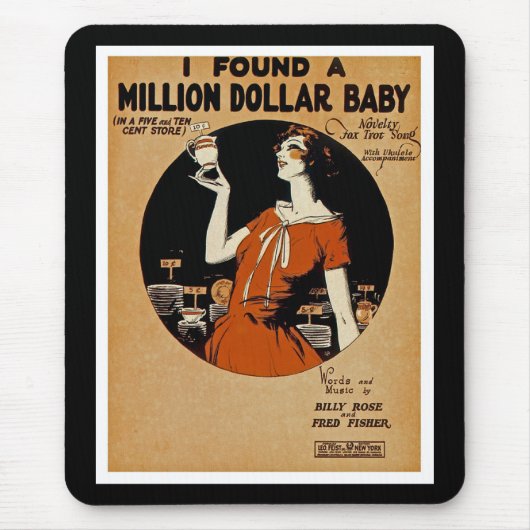 Ich fand eine Million Dollar Baby Mousepad (Vorne)