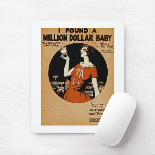 Ich fand eine Million Dollar Baby Mousepad (Mit Mouse)