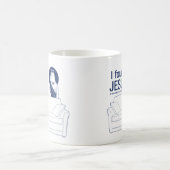 Ich fand Jesus, den er hinter der Couch das ganze Kaffeetasse (Mittel)