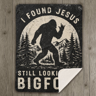 Ich fand Jesus und suche immer noch Bigfoot Sasqua Sherpadecke
