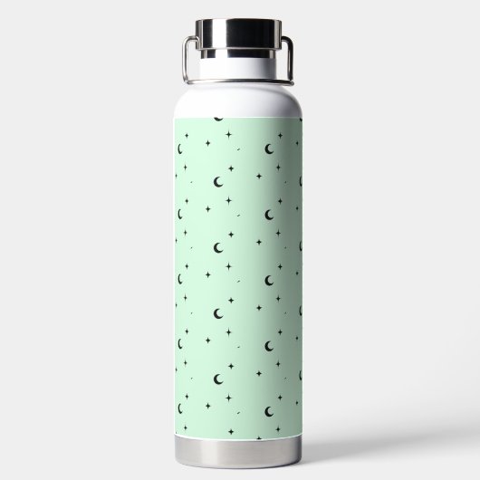 Ich fand keinen inneren Frieden. Ich habe es gepla Trinkflasche (Rückseite)