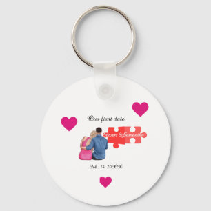 Ich fand mein fehlendes Stück Paar erster Valentin Schlüsselanhänger
