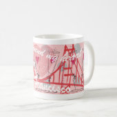 Ich fand mein Herz in San Francisco Kaffeetasse (VorderseiteRechts)