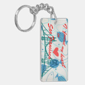 Ich fand mein Herz in San Francisco Schlüsselanhänger (Vorderseite links)