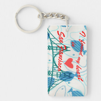 Ich fand mein Herz in San Francisco Schlüsselanhänger