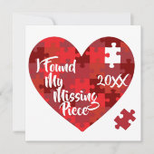 Ich fand mein Vermisstes Stück - Ankündigung der A (Vorderseite)