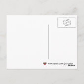 Ich fand meine innere Muttergottheit / Personalisi Postkarte (Rückseite)