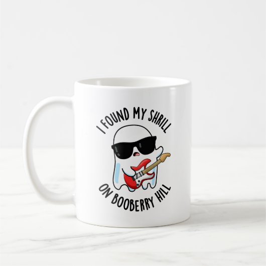 Ich fand meine Shrill auf Booberry Hill Funny Ghos Kaffeetasse (Links)