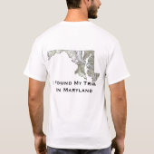 Ich fand meine Spur T-Shirt (Rückseite)
