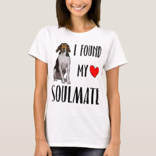 Ich fand meinen Seelenbaum Walker Coonhound Hund L T-Shirt