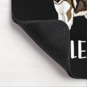 Ich fand meinen Valentinstag | Husky Lover Geschen Mousepad (Ecke)