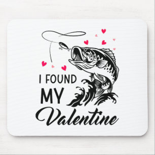 Ich fand meinen Valentinstag lustig Angel Valentin Mousepad