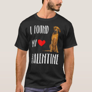 Ich fand meinen Valentinstag Rhodesian Ridgeback H T-Shirt