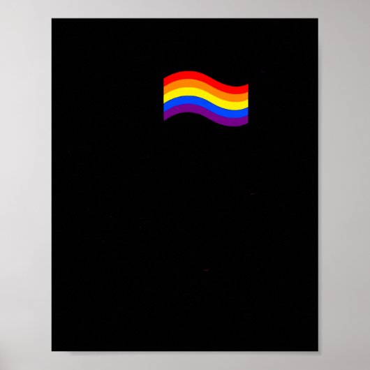 Ich fand Uranus Regenbogen Raumfahrer Astronaut Poster (Vorne)