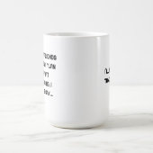 Ich fange morgen an kaffeetasse (Mittel)