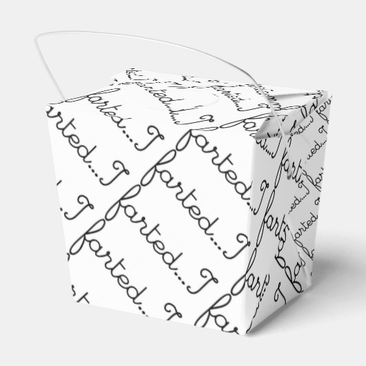 Ich Farnte Furz Furzen Farb I Liebe Farting LOL WT Geschenkschachtel (Rückseite)