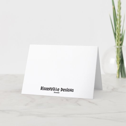 Ich FARTlek, wenn ich laufe © - Funny Runner thema Karte (Rückseite)