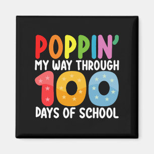 Ich feiere auf meine Weise 100 Tage Schule Magnet
