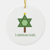 Ich feiere beide keramikornament (Vorne)