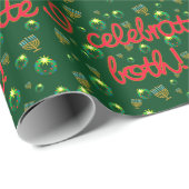 Ich feiere beide! Weihnachten UND Geschenkpapier (Rolleneckpunkt)