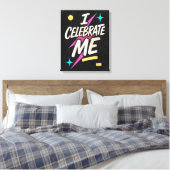 Ich feiere mich leinwanddruck (Insitu (Schlafzimmer))
