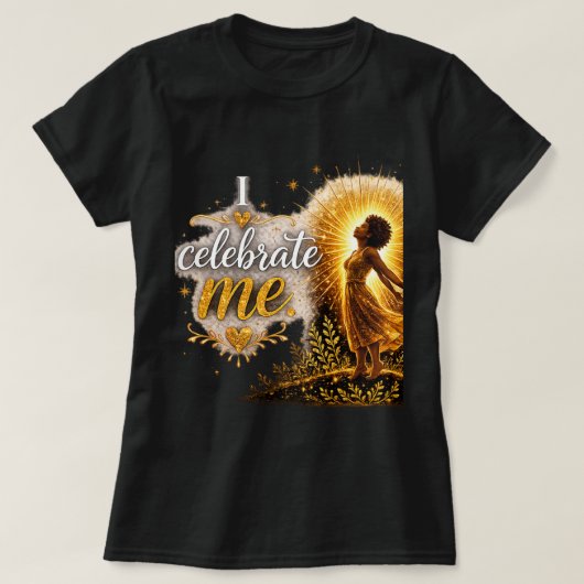 Ich feiere mich selbst T-Shirt (Design vorne)