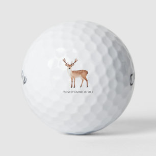 'Ich finde dich sehr süß' Süßes Spielendes Liebens Golfball