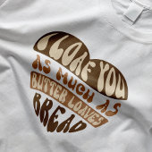 Ich finde dich trendy Funny Joke Brot Baker Pub T-Shirt