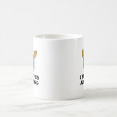 Ich finde diese Amoosing lustige Elch-Tasse Kaffeetasse (Mittel)