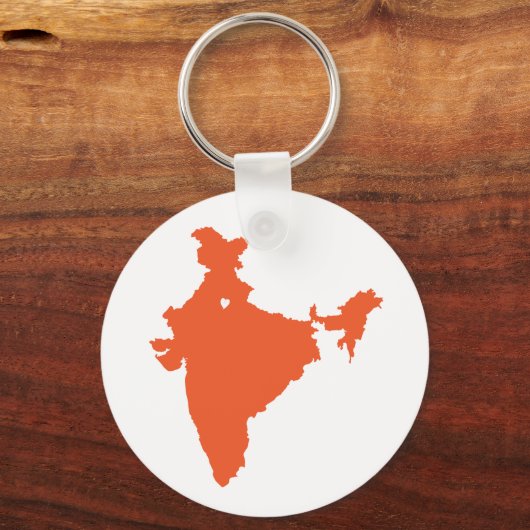 Ich finde Indien Schlüsselanhänger (Vorderseite)