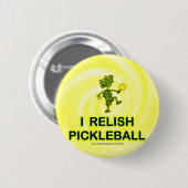 Ich finde Pickleball Shirts u. Geschenke Gefallen Button (Vorne & Hinten)
