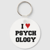 Ich finde PSYCHOLOGIE Schlüsselanhänger (Vorderseite)
