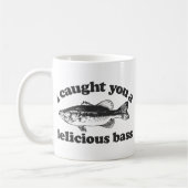 Ich fing Sie ein köstlicher Baß Kaffeetasse (Links)