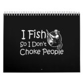 Ich fische also nicht Leute Kalender (Titelbild)